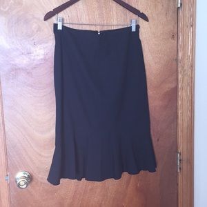The Limited Flounced Pencil Skirt